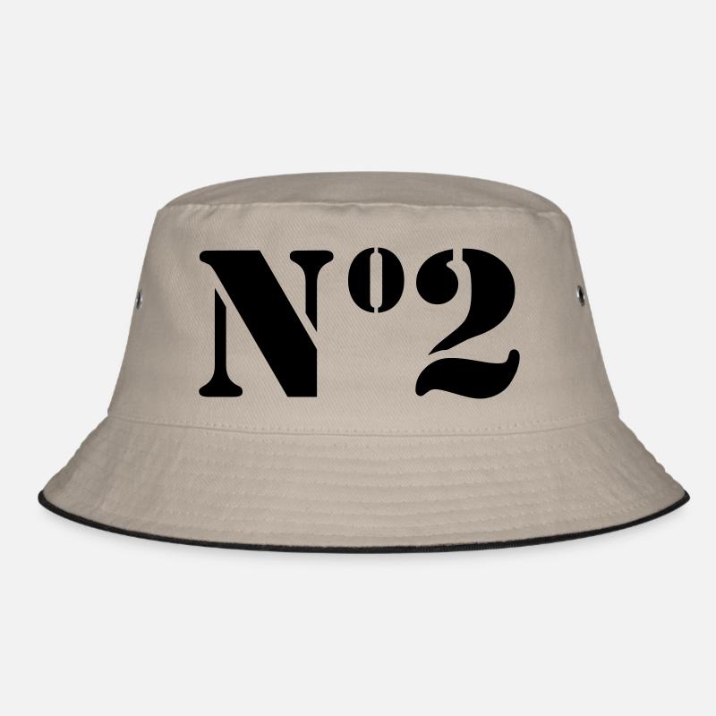 Number 2 / no2 Bucket Hat