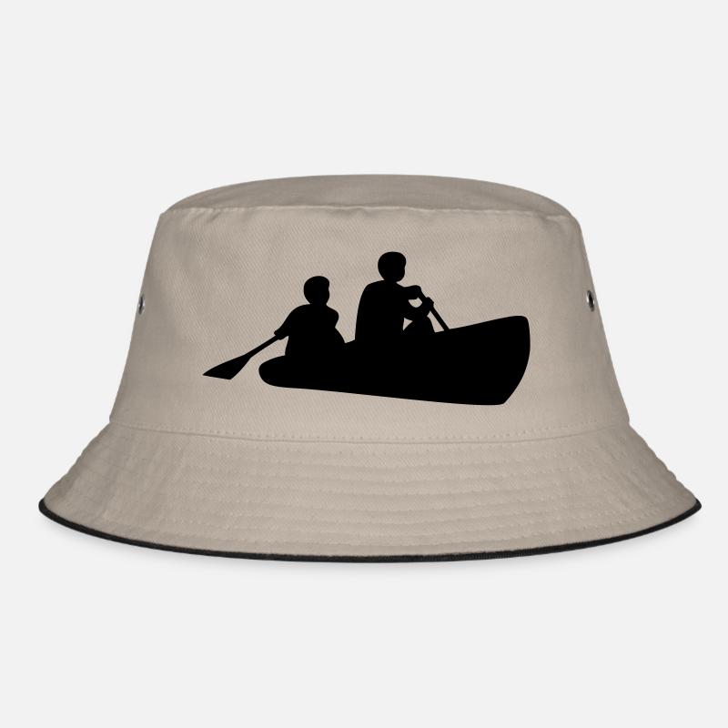 canoe canoeing Bucket Hat