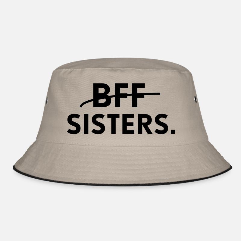 bff sisters Bucket Hat