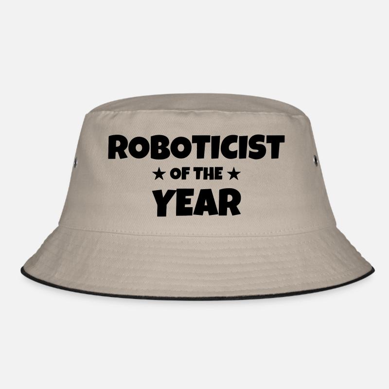 Robotics Robot Robotik Robotique Roboter Bucket Hat