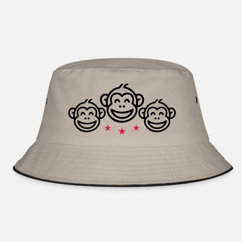 Affen Gruppe Bucket Hat