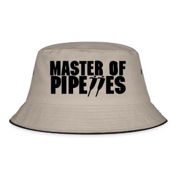 Master of Pipettes - Bucket Hat - khaki/black - Front