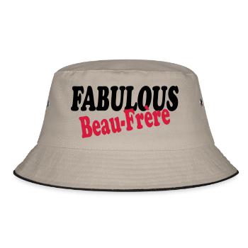Fabulous brother-in-law - Bucket Hat - khaki/black - Front