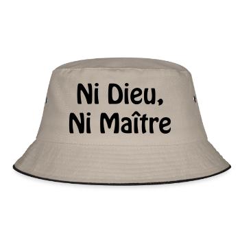 Ni Dieu, Ni Maitre - Bob - kaki/noir - Devant