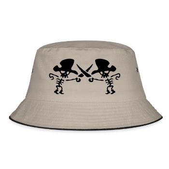 Pirate avec sabres croisés / Pirates avec - Bob - kaki/noir - Devant