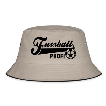 Fussball PROFI - Bucket Hat - khaki/black - Front