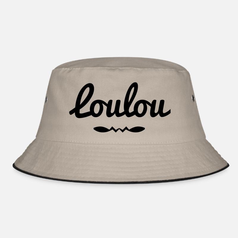 Loulou - Bob - kaki/noir