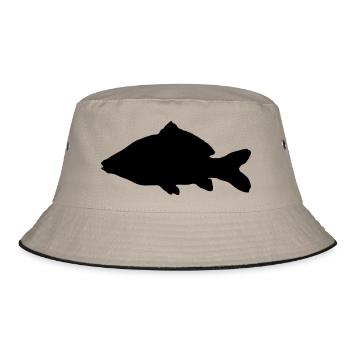 Carp - Bucket Hat - khaki/black - Front