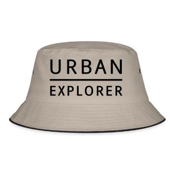 Urban Explorer - Bucket Hat - khaki/black - Front