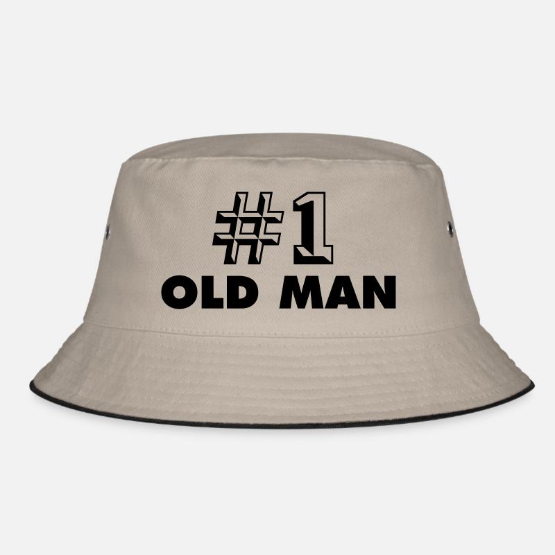 number one old man Bucket Hat