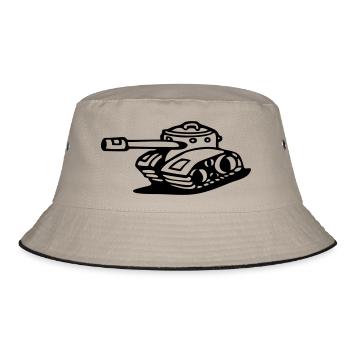 blindé tank armée militaire Char de combat - Bob - kaki/noir - Devant