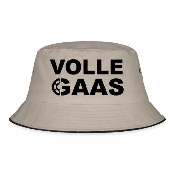 Full Mesh - Bucket Hat - khaki/black - Front