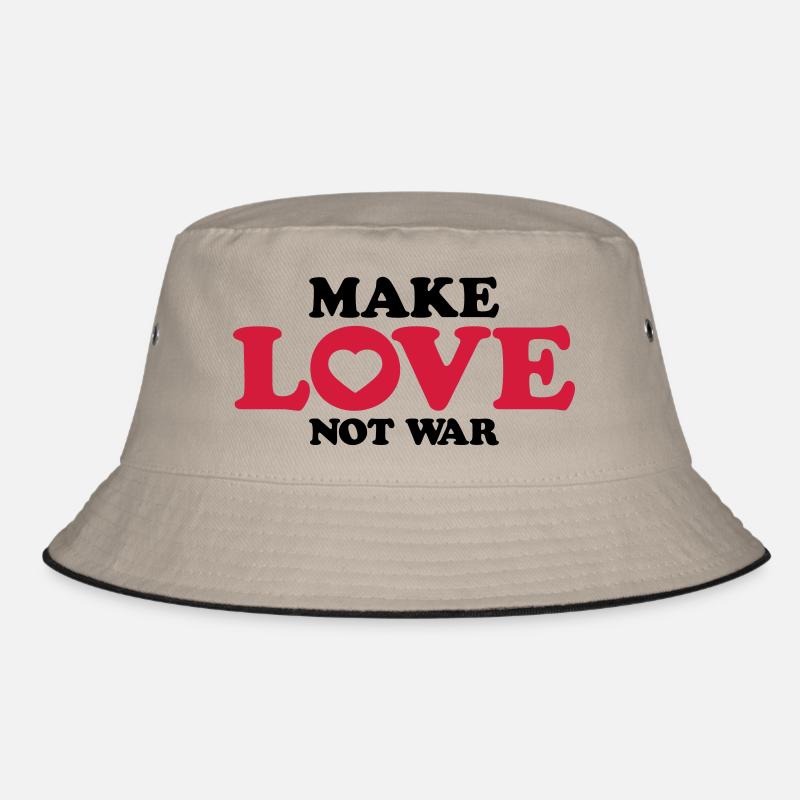 Spruch Not War Bucket Hat