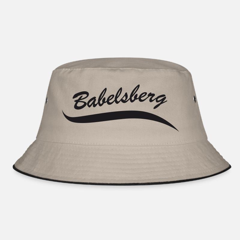 pdmshirt_babelsberg_15x10_280609_v2 - Bucket Hat - Khaki/Schwarz