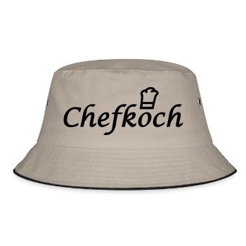 Chef - Bucket Hat - khaki/black - Front