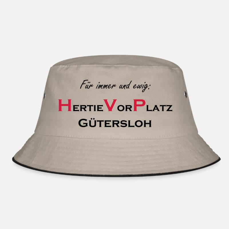 Gütersloh HVP - Bucket Hat - khaki/black