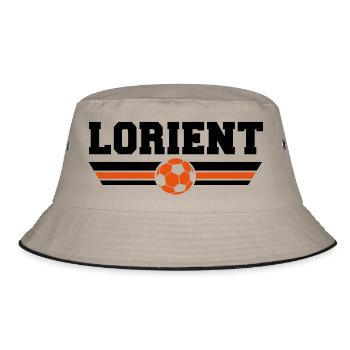 Lorient football 2013 - Bucket Hat - khaki/black - Front