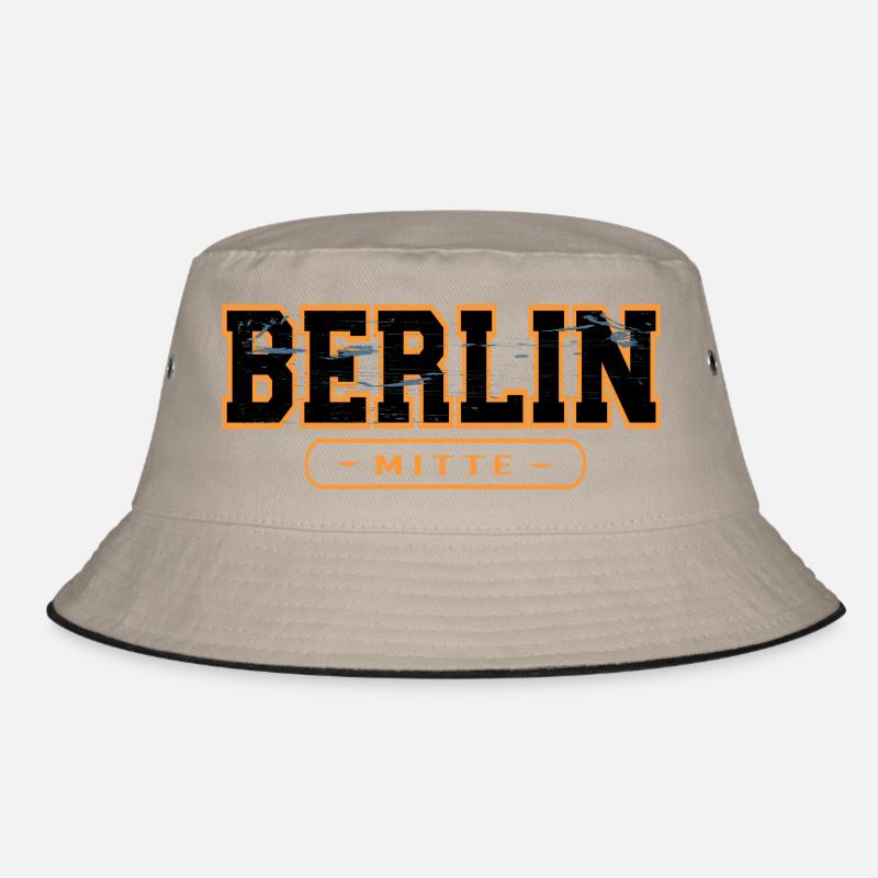Berlin Mitte Umriss Bucket Hat