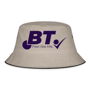 BT. - Feel like me - Bucket Hat - Khaki/Schwarz - Vorne