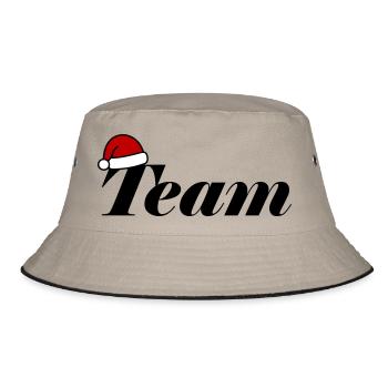 Équipe Chapeau de Noël - Bob - kaki/noir - Devant