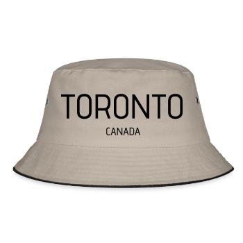 Toronto - Bucket Hat - khaki/black - Front