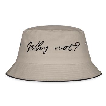 why not - Bucket Hat - khaki/black - Front