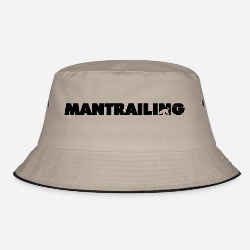 Mantrailing - Bucket Hat - khaki/black