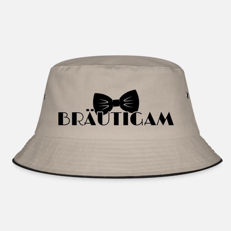 Bräutigam Fliege Junggesellenabschied Geschenk Bucket Hat