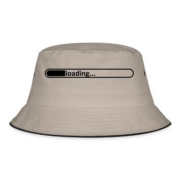 Loading bar / / loading / / / / Load loads / / - Bucket Hat - khaki/black - Front