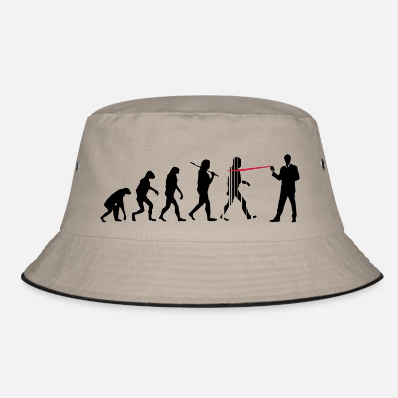 evolution nsa - Bucket Hat - khaki/black