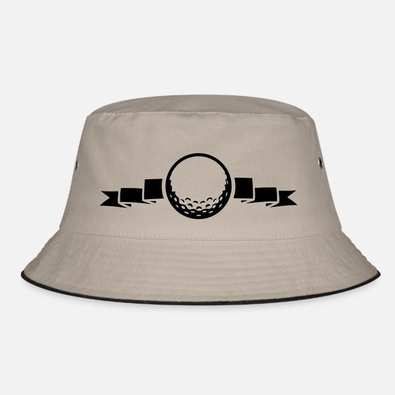 golf ball design Bucket Hat
