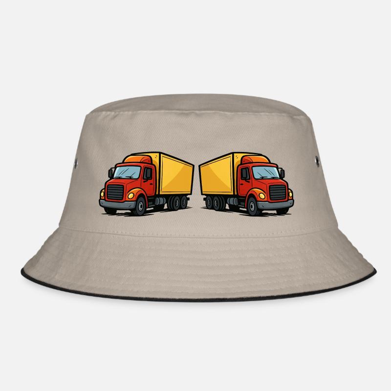 lastwagen comic 2 Bucket Hat