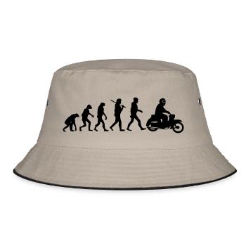 swallow evolution - Bucket Hat - khaki/black - Front