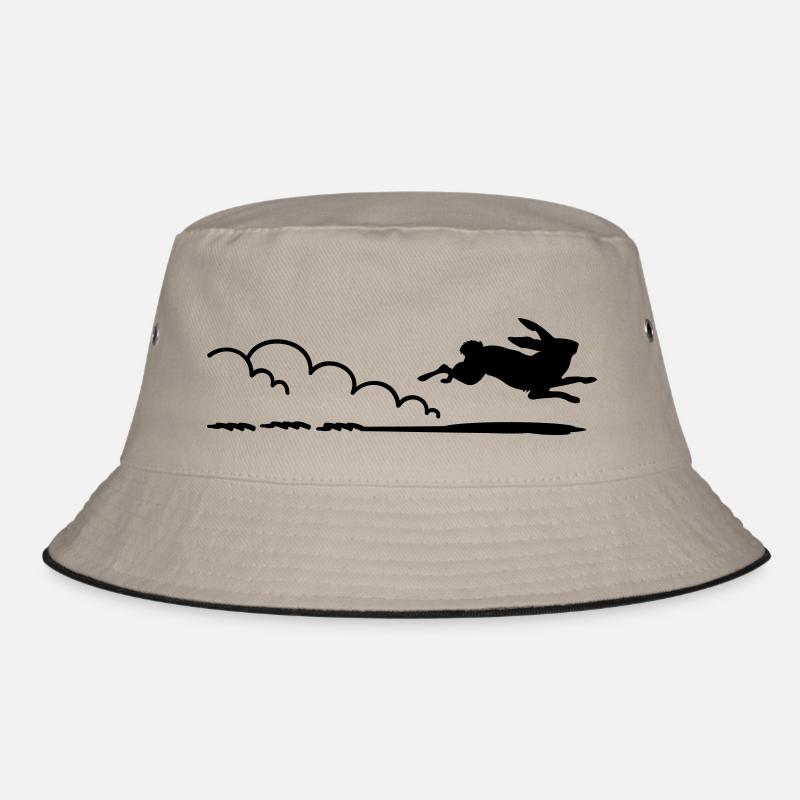 flottes Häschen / running rabbit (1c) Bucket Hat