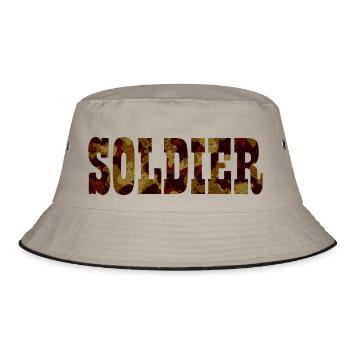 soldat camouflage - Bob - kaki/noir - Devant