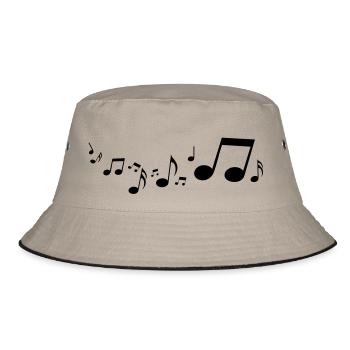 sounds___f1 - Bucket Hat - khaki/black - Front