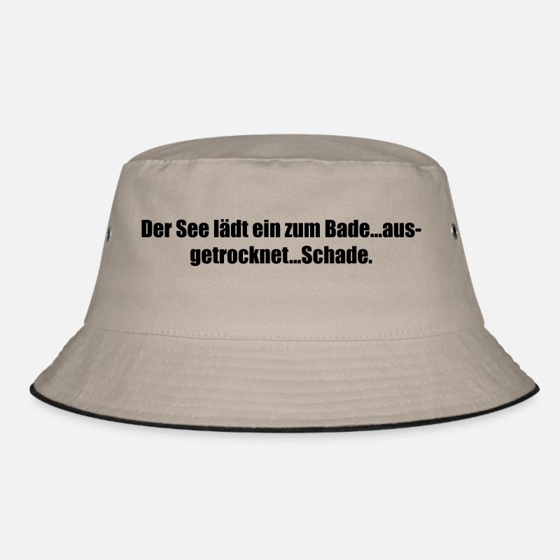 Lustiger Spruch See Bucket Hat
