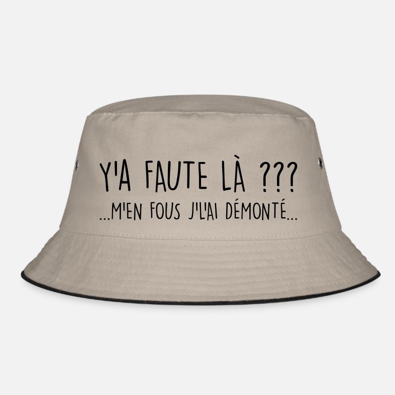 Y a faute ? - Bob - kaki/noir