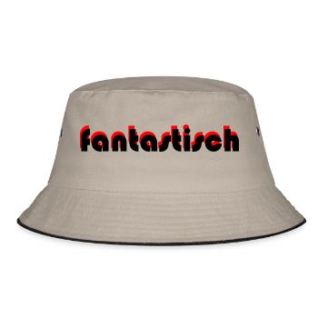 fantastic - Bucket Hat - khaki/black - Front
