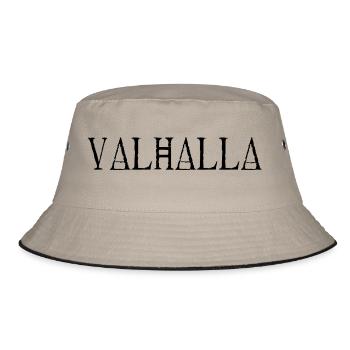 Valhalla - Bucket Hat - Khaki/Schwarz - Vorne