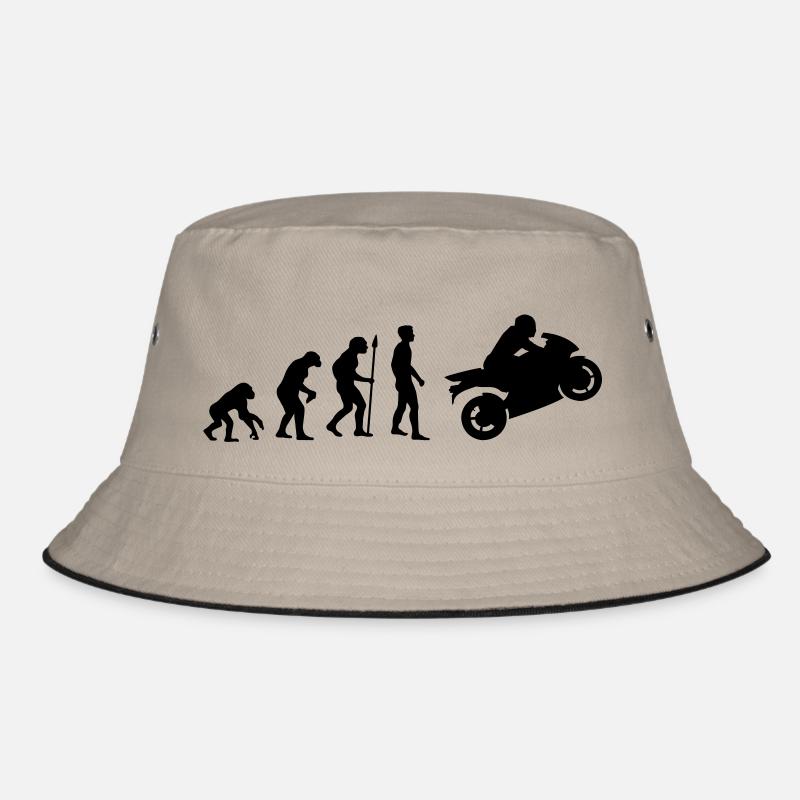 evolution_biker__f1 Bucket Hat