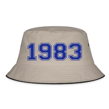 1983 - Bucket Hat - Khaki/Schwarz - Vorne