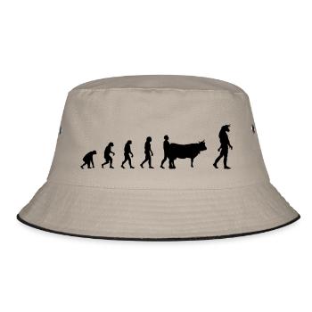 Evolution Mythologie - Bucket Hat - khaki/black - Front