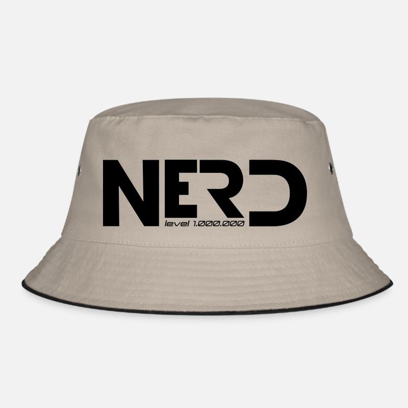 nerd level 1000000 Bucket Hat