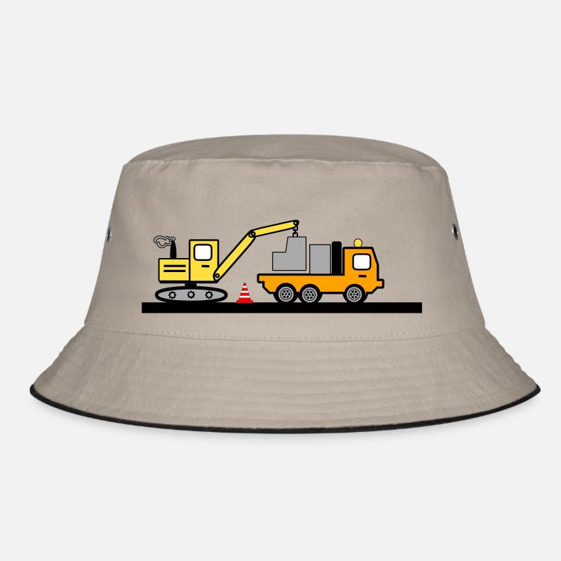 Bagger - Bucket Hat - Khaki/Schwarz