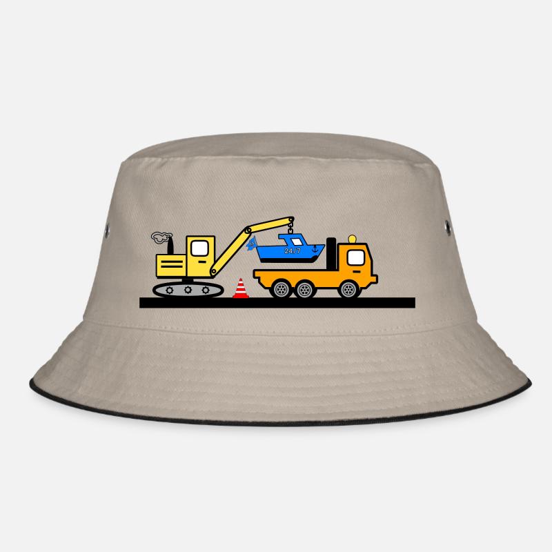 Bagger - Bucket Hat - Khaki/Schwarz