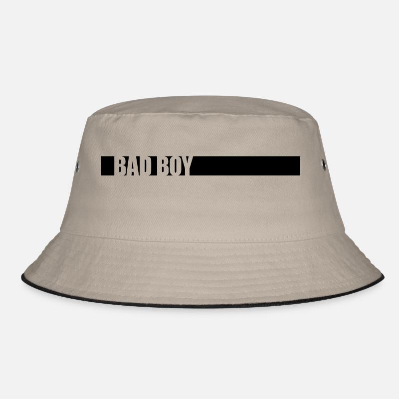 Bad Boy Spruch Bucket Hat