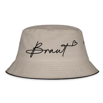 Bride - Bucket Hat - khaki/black - Front
