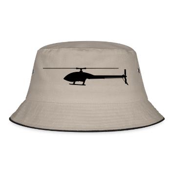 Goblin Heli - Bucket Hat - Khaki/Schwarz - Vorne