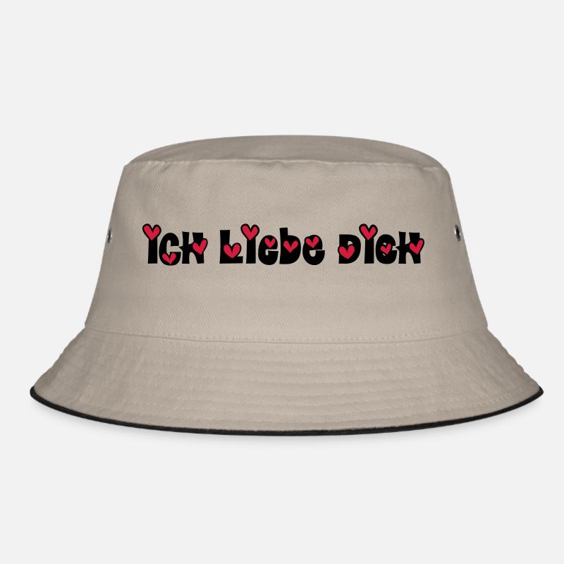 ich liebe dich Bucket Hat